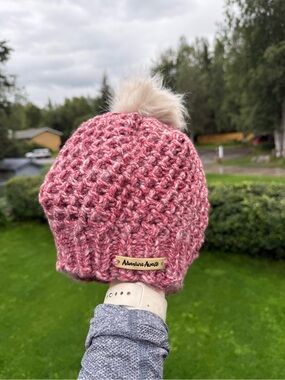 Crocheted Beanie Bought at Auction- Never Worn, Super Comfy!
